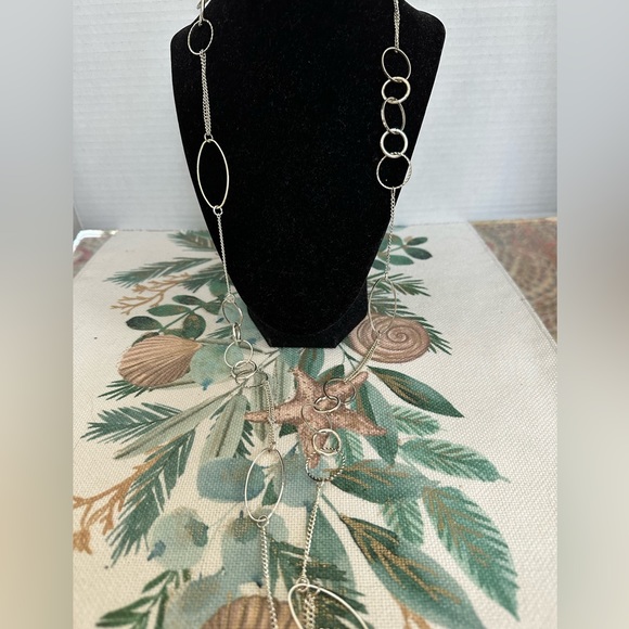 Ovals & Circles 21 1/2” Long Necklace - Picture 3 of 4